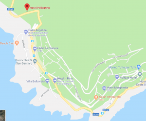 Hotel Pellegrino Location