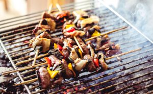 Grilling Kabobs