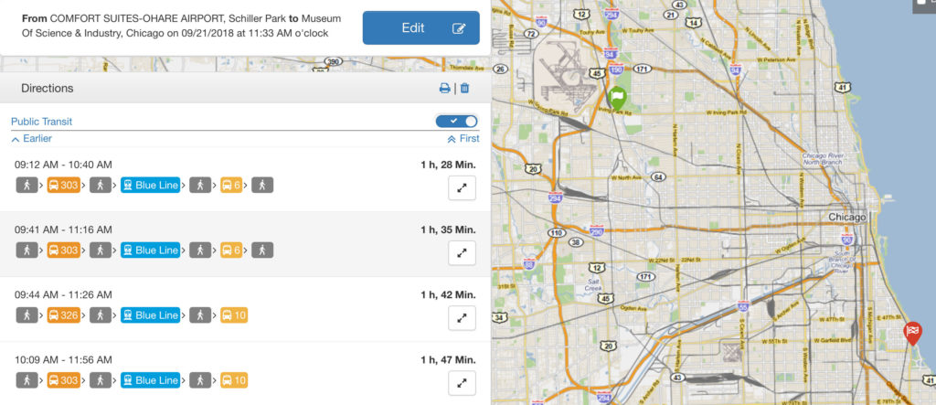 CTA Route Tool